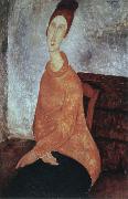 Amedeo Modigliani portrait of jeanne hebuterne USA oil painting artist
